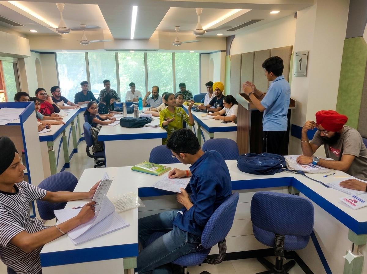 Live class in session at Thatipur